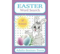 Easter Word Search: A Large Print, Easter Themed Word Find Puzzle Book For Adults, Seniors and Teens with Biblical, Holiday and Springtime References.