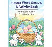 Easter Word Search & Activity Book: Faith-Based Puzzles For Kids