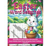Easter Word Search Activity Book (Large Print): A Large Print Word Search Easter Activity Book featuring many different Word Searches on Traditions, ... solvers & Word Search enthusiasts of all ages