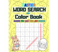Easter Word Search and Color Book: Fun Easter Activities with Coloring Pages, Word Search Puzzles, Egg Counting and Letter Tracing for Toddlers, Easter fun with Beak & Friends