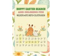 Easter Word Search and Coloring Book for All Ages: 30 Festive Easter-Themed Puzzles and Coloring Pages for Kids, Teens and Adults
