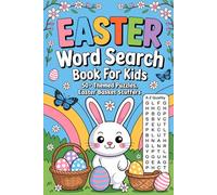 Easter Word Search Book for Kids: 50+ Themed Puzzles, Easter Basket Stuffers: Clear-Layout Activity Companion for Ages 13-18 with Circle and Find and Quick Breaks