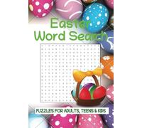 Easter Word Search Book: Fun Happy Easter Word Search with Easy to Read Print about Easter Celebrations [ 6x9 Inches, 110 Pages ] 50+ Puzzles .... Gift Idea for Vacations, Holidays and Free Times