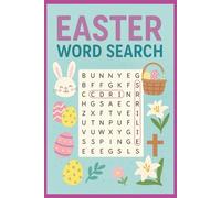 Easter Word Search: Bunnies, Eggs & Spring Fun | Baskets, Lilies, Chicks & Chocolate | Faith, Hope & Joy
