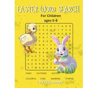 Easter Word Search: Enjoy Learning with Spring-Themed Words!: Easter themed word search for kids ages 5-8