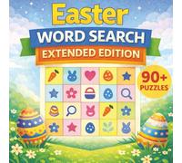 Easter Word Search - Extended Edition: A Fun and Relaxing Easter Puzzle Book for Kids, Teens, and Adults