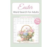 Easter Word Search for Adults - Relaxing Puzzles: 60 Easter-Themed Word Search Puzzles + 10 Bonus | Travel Size (6x9) | Fun, Relaxing Spring Puzzles ... & Easter Themes - The Perfect Easter Gift