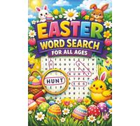 Easter Word Search for All Ages: Relaxing Easter Word Search Puzzles for Family Fun, Brain Boosting & Holiday Entertainment