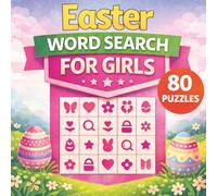 Easter Word Search for Girls: Fun Easter and Spring Puzzles for Kids