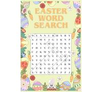 Easter Word Search for Kids: 50 Fun Puzzles with Bible and Spring Themes for Ages 6-8 Perfect Easter Basket Gift for Boys and Girls