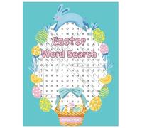 Easter Word Search Large Print for Adults: Easter Basket Stuffers