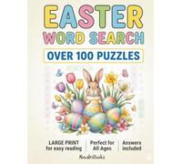 Easter Word Search Puzzle Book: 100 Fun Easter & Spring Word Search Puzzles with Solutions for Adults, Teens, and Puzzle Lovers