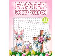 Easter Word Search Puzzle Book: 50 Easy-to-Read Puzzles About Easter, Spring and Traditions | Fun and Relaxing Activity for Adults and Seniors | Great for Easter Baskets and Seasonal Enjoyment