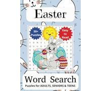 Easter Word Search Puzzle Book: A Charming Collection of Spring-Themed Puzzles to Celebrate the Joy of Easter for Kids, Teens, Adults, and Seniors