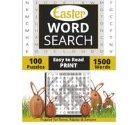 EASTER WORD SEARCH PUZZLE BOOK: EASY TO READ PRINT Word Search about EASTER, Spring, Holidays and more [8.5x11|100 puzzles|1500 words] Perfect for ... Seniors, Holidays and other Occasions.