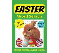 Easter Word Search Puzzle Book: Easy to Read Word Searches about Holiday, Jesus, Family, Spring Time and More-6x9 inches, 110 pages- 50+ Puzzles-Gift ... Holidays and Free Times-Fun Memory Exercise