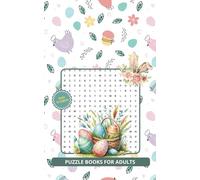 Easter Word Search Puzzle Book for Adults: Fun and Relaxing Large Print Word Searches with Easter Themes - Springtime, Bunnies, Flowers, Holiday ... Size | Perfect Easter Gift for Puzzle Lovers