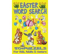 Easter Word Search Puzzle Book for Spring: Word Searches with Easy to Read Print about Easter, Holiday, Spring, Flowers and More / 6x9 inches, 55 puzzles...Gifts for Easter and Spring Holiday Times