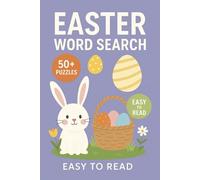 Easter Word Search Puzzle Book: Fun and Easy Holiday Activity with Bible Verses, Bunnies, Eggs, and Spring Themes - Perfect for Kids, Teens, Adults, Classrooms, Church, Travel, or Quiet Time