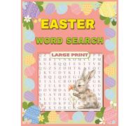 Easter Word Search Puzzle Book: Fun and Meaningful Word Find Puzzles Featuring Bunnies, Eggs, Spring Flowers, and Faith-Based Easter Themes for Kids, Teens, and Families