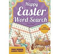 Easter Word Search Puzzle Book: Fun and Relaxing Word Puzzles Inspired by Easter