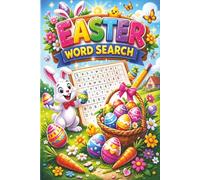 Easter Word Search Puzzle Book: Fun Easter Puzzles for Kids | Spring Holiday Activity Book | Bunny, Eggs, Basket & Easter Hunt Word Games, Teens and Adults | 6*9 Inches