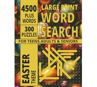 EASTER WORD SEARCH PUZZLE BOOK: LARGE PRINT Word Search about EASTER, SPRING, HOLIDAYS and more [8.5x11|300 puzzles|4500 words]-Perfect for Passtime, ... Seniors, Holidays and other Occassions.