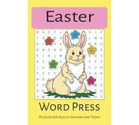 Easter: Word Search Puzzle Book with Easy to Read Print about Easter, Easter Word search book, Easter books and more. {6X9 inches, 110 Pages} 50 + ... Gift for Vacations, Holidays and Free Times