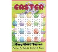 Easter Word Search Puzzle Book: Word Searches with East to Read Print about Easter, Egg Hunting, Gathering, Season of Celebration and More | 6x9 ... Gift for Vacations, Holidays and Free Times