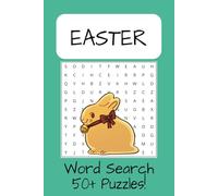 Easter Word Search Puzzle Book: Word Searches with Easy to Read about Easter, Egg Hunts and Easter bunny and more | 6x9 inches, 110 pages | 50+ Puzzles... Gift for Vacations, Holidays and Free Times
