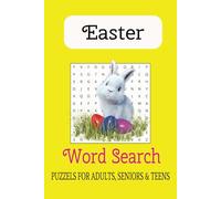 Easter Word Search Puzzle Book: Word Searches with Easy to Read Print about Easter and More |6x9 inches, 110 pages | 50+ puzles… Gift for Vacations, Holidays, and Free Time.