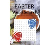 Easter Word Search Puzzle Book: Word Searches with Easy to Read Print about Easter, Bunny, Eggs, Holiday and More | 6x9 inches, 110 pages | 50+ Puzzles ... Gift for Vacations, Holidays and Free Times