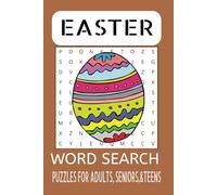 Easter Word Search Puzzle Book: Word Searches with Easy to Read Print about Easter, Easter Bunny and Eggs, and More| 6x9 inches, 110 pages| 50+ ... the Easter, Holidays, and Family Fun times