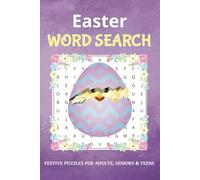 Easter Word Search Puzzle Book: Word Searches with Easy to Read Print about Easter, Easter Bunny, Easter Eggs and More | 6x9 inches, 110 pages | 50+ ... Gift for Vacations, Holidays and Free Times