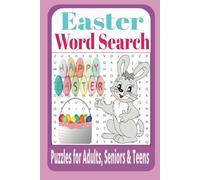 Easter Word Search Puzzle Book: Word Searches with Easy to Read Print about Easter, Easter Bunny, Easter Eggs, Spring Time and more | 6x9 inches, 110 ... Gift for Vacations, Holidays and Free Times.