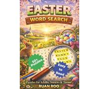 Easter Word Search Puzzle Book: Word Searches with Easy to Read Print about Easter, Easter Bunny, Easter Egg Hunt and More | 6x9 inches, 110 pages | ... Gift for Vacations, Holidays and Free Times
