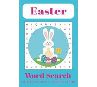 Easter Word Search Puzzle Book: Word Searches with Easy to Read Print about Easter, Easter Bunny, Spring, and More | 6x 9 inches, 110 pages | 506+ ... Gift for vacations, Holidays, and Free Time