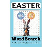 Easter Word Search Puzzle Book: Word Searches with Easy to Read Print about Easter, Easter Candy, Easter Activities and More I 6x9 inches, 110 pages I ... Gift for Vacations, Holidays and Free Times