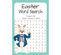 Easter Word Search Puzzle Book: Word Searches with Easy to Read Print about Easter, Easter egg, Easter Egg Bunny | 6x9 inches, 58 page | Gift for Vacations, Holidays, and Free Times