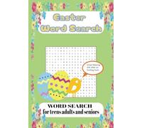 Easter Word Search Puzzle Book: Word Searches with Easy to Read Print about Easter, Easter Egg Hunts, Easter Sunday and More| 6 x 9 inches, 110 pages | 50+ Puzzles Gift for Easter Holidays