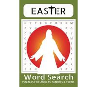 Easter Word Search Puzzle book: Word Searches with Easy to Read Print about Easter, Easter holiday, Jesus Lives and More I 6x9 inches, 110 pages I 50+ ... Gift for Holidays, Vacations and Free Times