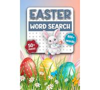 Easter Word Search Puzzle Book: Word Searches with Easy to Read Print about Easter, Easter Traditions, Christmas Decorations and More | 6x9 inches, ... Gift for Vacations, Holidays and Free Time