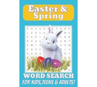 Easter Word Search Puzzle Book: Word Searches with Easy to Read Print about Easter, Holiday, Spring and More [6x9 inches, 110 pages] [50+ puzzles] Gift for Easter Holiday , Spring, and Free Times