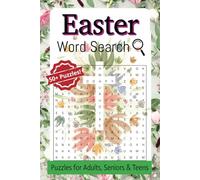 Easter Word Search Puzzle Book: Word Searches with Easy to Read Print about Easter, Jesus, Spring and More | 6x9 inches, 110 pages | 50+ puzzles…Gift ... Baskets, Vacations, Holidays and Free Times