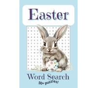 Easter Word Search Puzzle Book: word searches with easy to read print about spring, easter, flowers and more [ 6x9 inches] 50+ puzzles.. Easter basket gifts