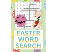 Easter Word Search Puzzle Book: Word Searches with Easy to Read Print about Spring, Family, Celebration, and More | 6x9 inches, 50+ Puzzles ... Gift for Holidays, Grandkids, and Easter Baskets