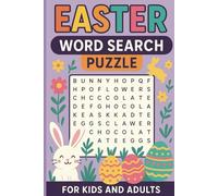 Easter Word Search Puzzle: Perfect For Kids, Adults, or Teens | Great Easter Basket Stuffer