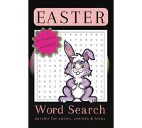 Easter word search puzzles: Easter Word Search Puzzle Book | 50+ Fun and Relaxing Puzzles for Adults and Kids | Easy To Read, Brain-Boosting Activity for Easter Holiday