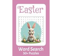 Easter Word Search: Word Search Puzzles about Easter with Easy to Read Print | 6 x 9 inches, 50+ puzzles
