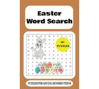 Easter Word Search: Word Search with Easy to Read Print about Easter, Basket, Bunny and More | 6x9 inches, 110 ... Gift for Vacation, Holidays and Free Times.